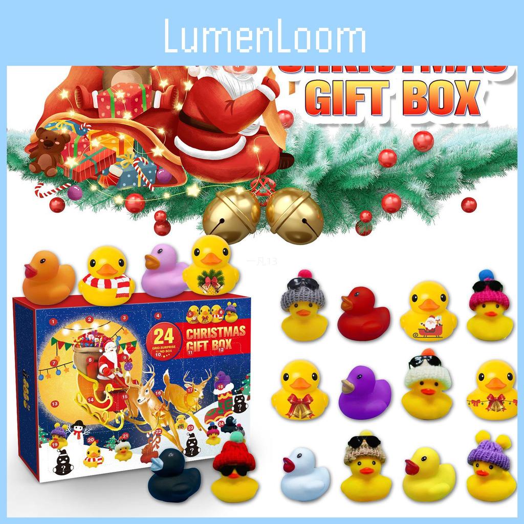 Colorful Rubber Duck Advent Calendar 24 Days Of Bath Time Fun!