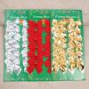 New 12Pcs/set 6cm Christmas Bowknot Decorations For Home Satin Ribbon Bows Christmas Tree Ornaments New Year Navidad Party Decor
