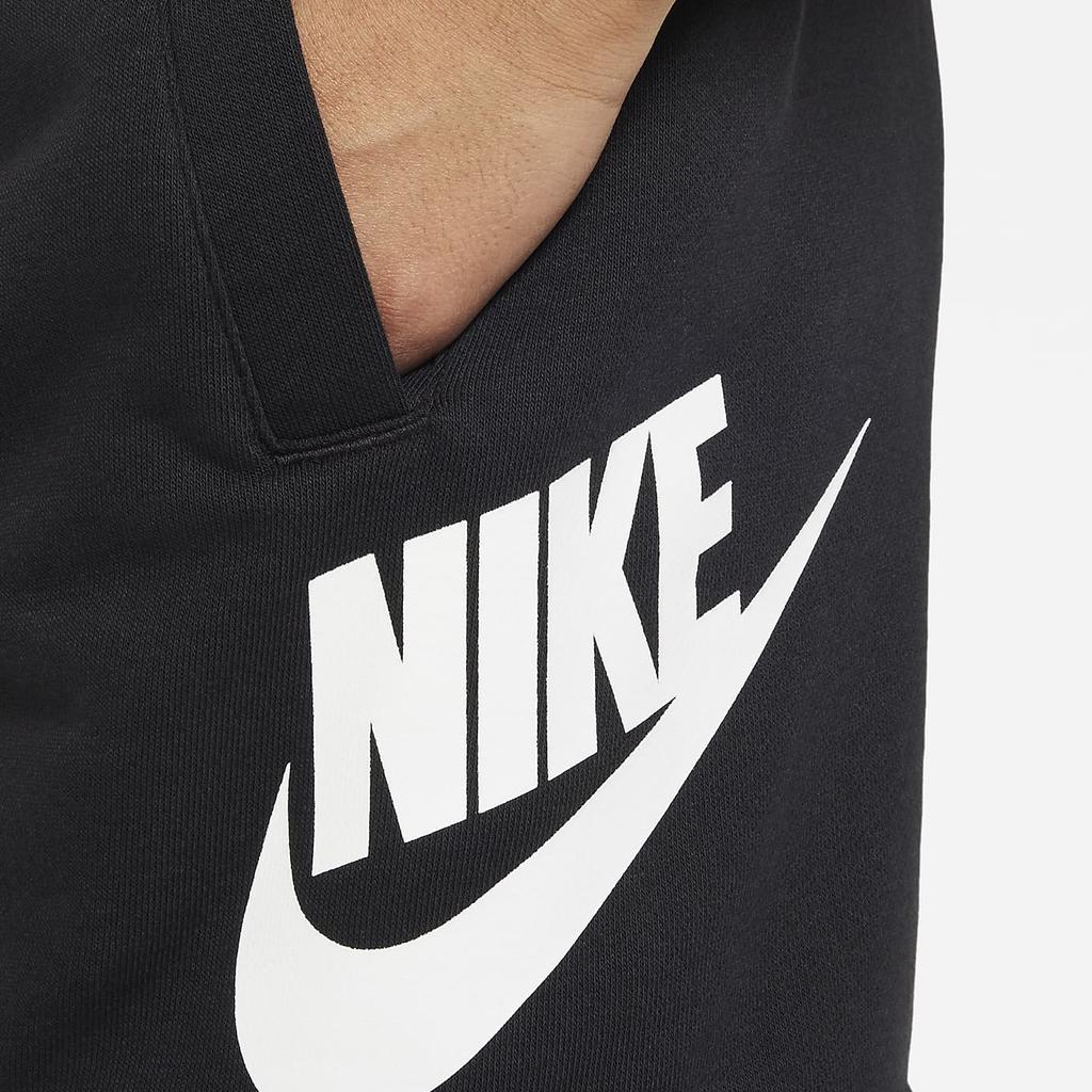 Nike Îmbrăcăminte sport Club Fleece Imprimeu cu logo Pantaloni scurți drepți pentru copii Pantaloni scurți pentru copii Negru FD2997010