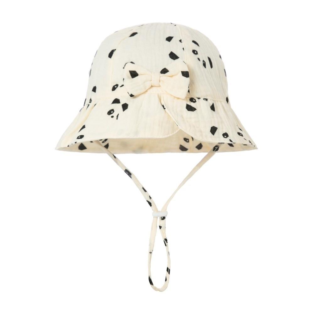 

Cute Bowknot Princess Hat Printed Baby Sunhat New Baby Fisherman Hat Spring Summer Style 2