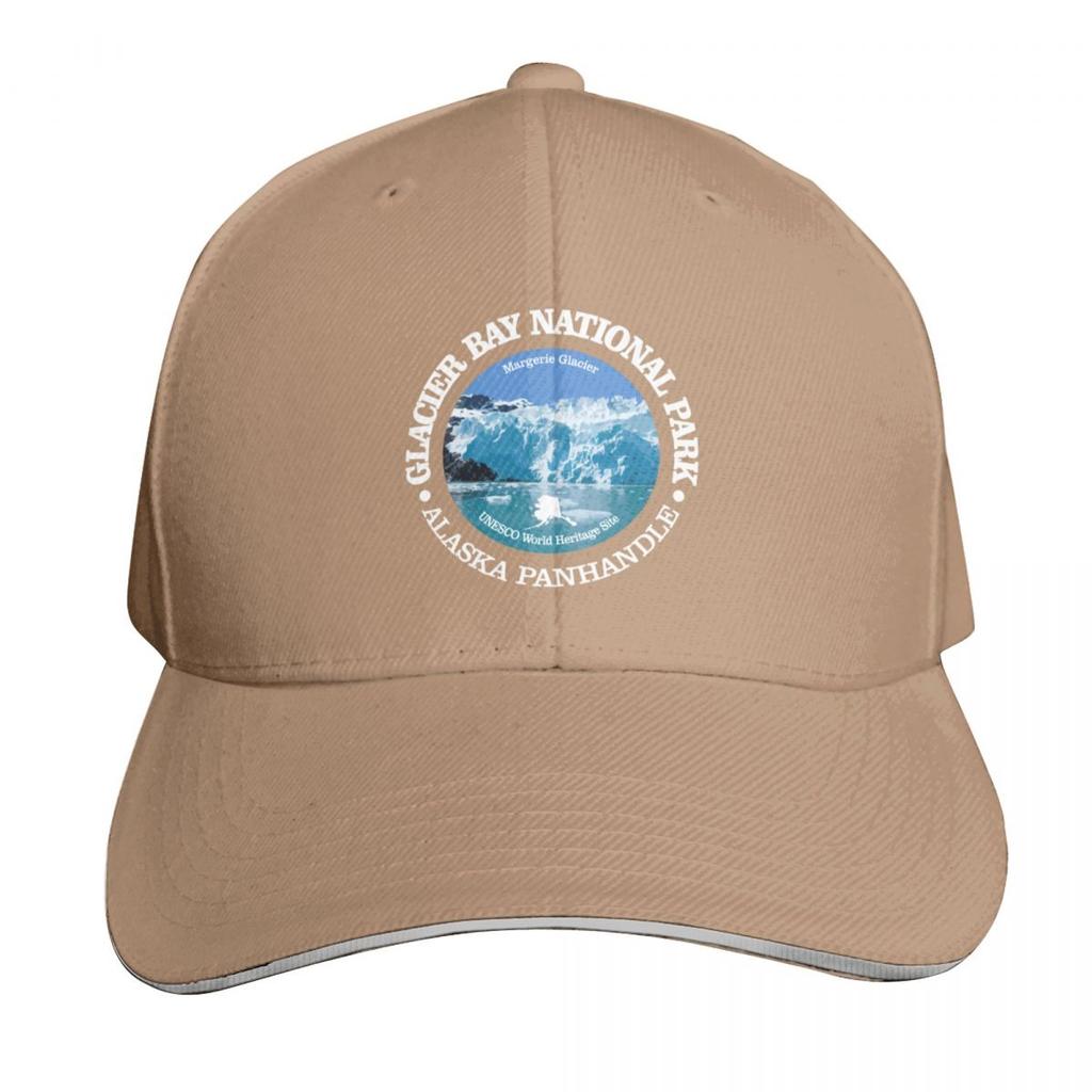 Glacier Bay National Park (NP) Baseball Cap Black Sun Hat Streetwear Trucker Cap Unisexs Caps Womens