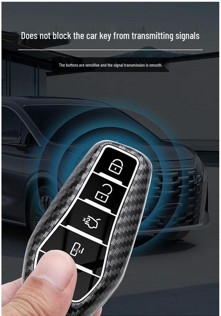 BYD Xia Key Case 2025 M9 Luxury Car Accessory Protective Shell for Women