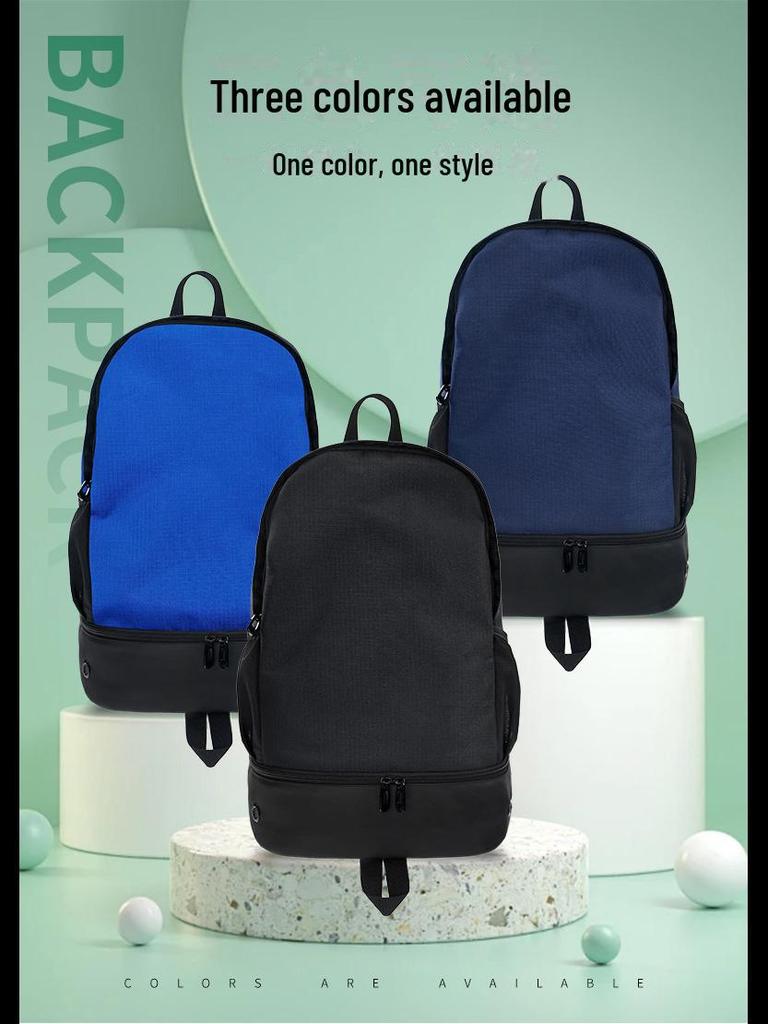 Men's Large Casual Backpack - Outdoor, Double-Duty, Logo Print, Laptop/Travel/School Bag