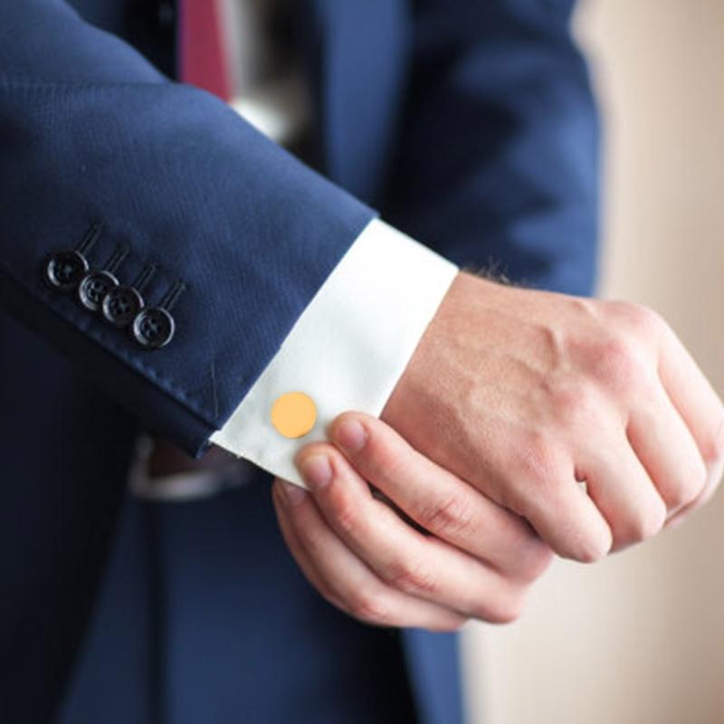 Stylish Men's Tie Clip and Cufflinks Set for Business Professional Craft of Stainless Steel With Elegant Designs