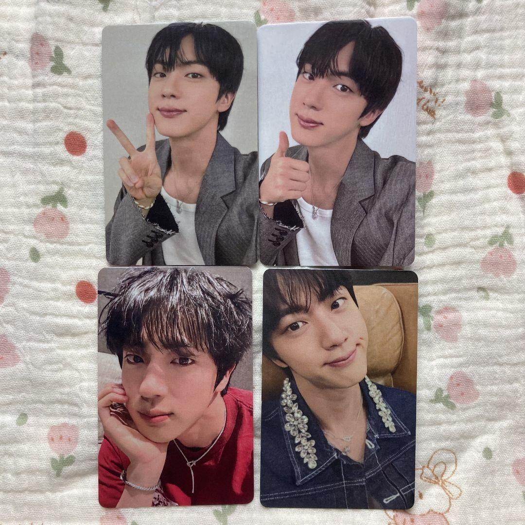 

[USED] BTS RUNSEOKJIN_EP.TOUR Bonus JIN Trading Cards (4 Cards)