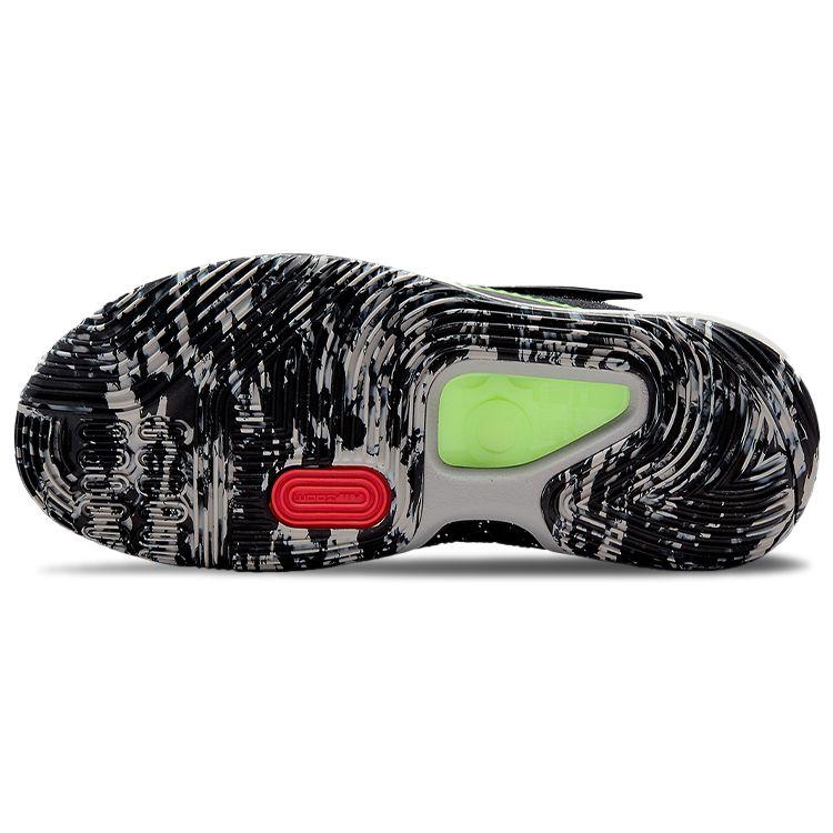 Nike KD 14 Black Lime Glow Men Sneakers White Grey-Fog CW3935-005