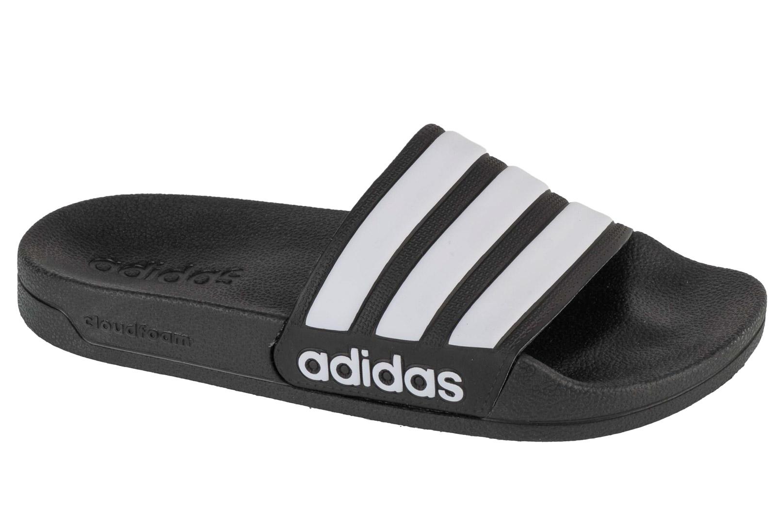adidas Adilette Doucheslippers, Heren zwarte Slippers cm zwart