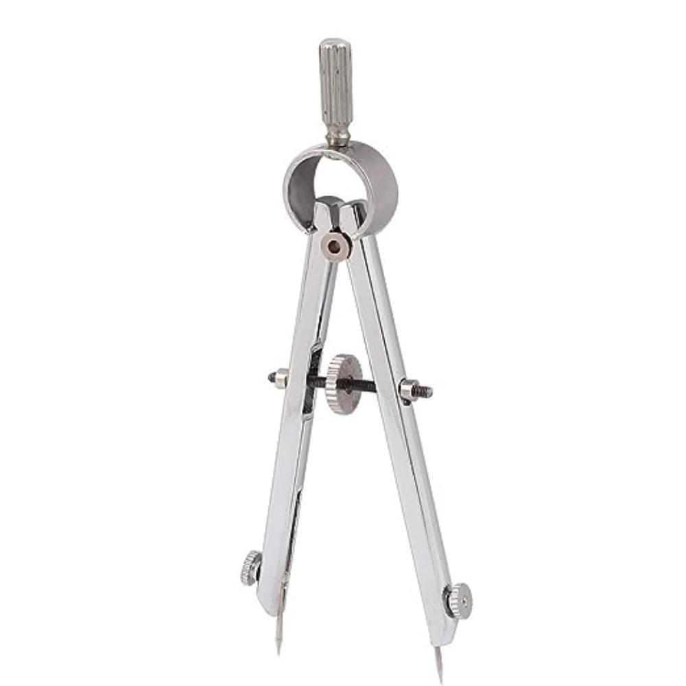 4.3 Inch Spring Gauge Metal Drawing Compass Electrocardiogram Jewellery Scribing  Compasses