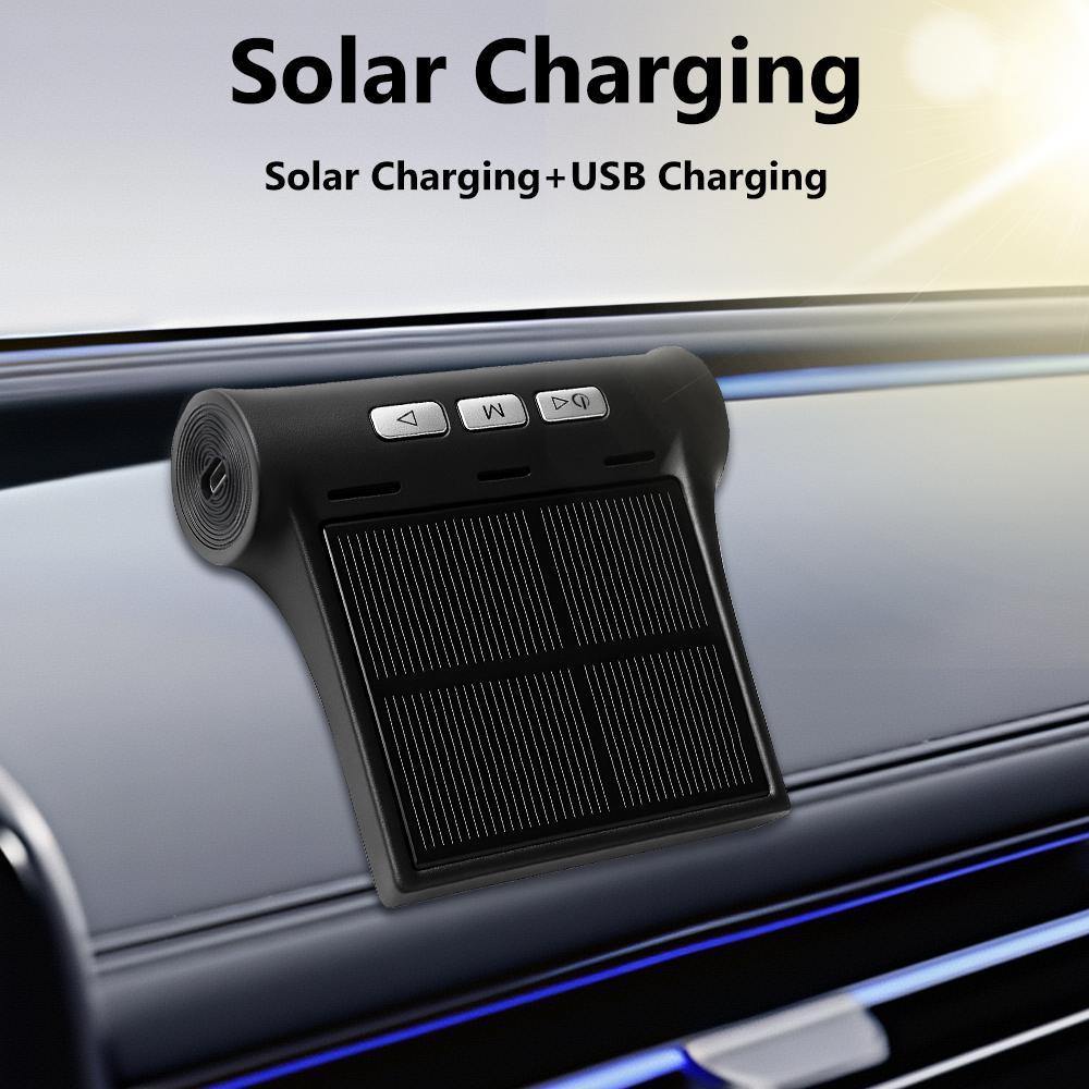 Smart Car TPMS Digital LCD Display Universal Auto Security Alarm Tyre Pressure Monitoring System Solar Charging