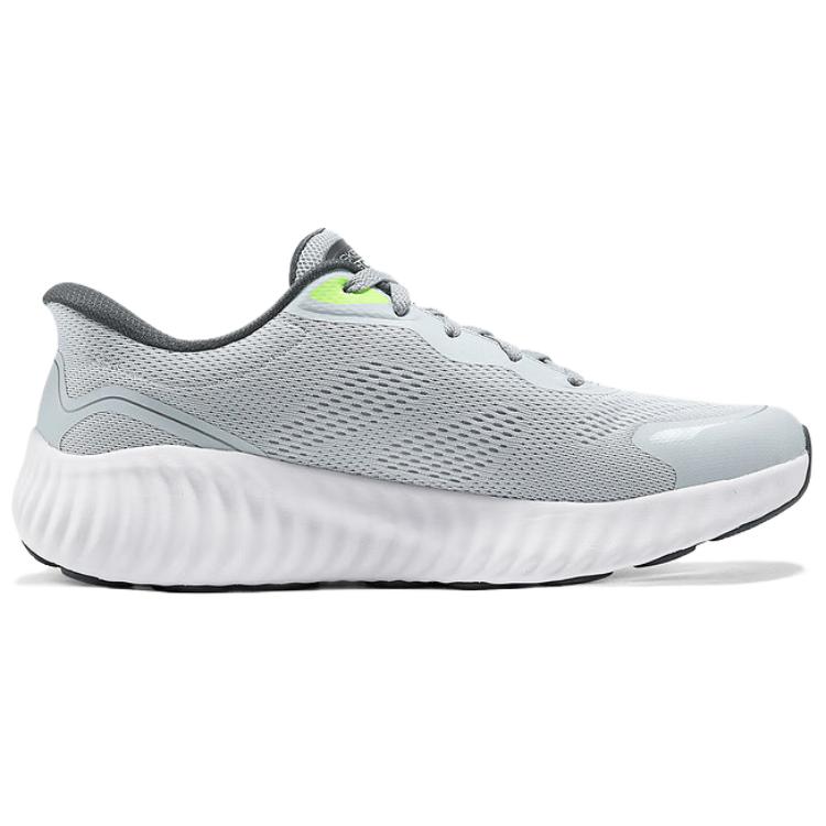 Skechers Go Run Now Versatile Comfortable Shock Absorbing Breathable Rebound Low Top Running Shoes Men Sneaker Gray 220392-GYCC