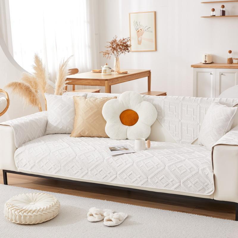 Winter Plush Sofa Cushion Modern Simple And Versatile Universal Non-Slip Sofa Cover Four-Season Universal Sofa Cover Cloth Towel
