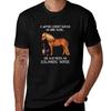 Icelandic Horse Horse and Wine Funny Horse TShirt UV Sun Protection Tee Shirt
