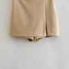 Spring 2025 Women's European-American Style Slit Hem Skirt Pants