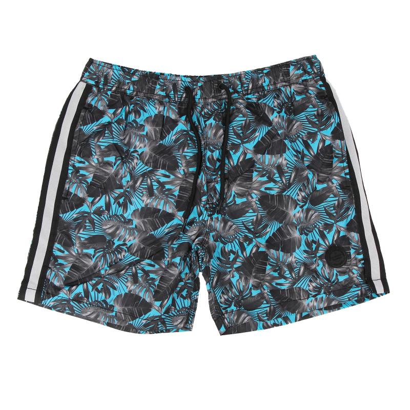 

Шорты для плавания Zady с тропическим принтом и двухцветной тесьмой Man BLAGGIO