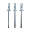 Gude High-Strength Galvanized Carbon Steel Solid Rivet Nut