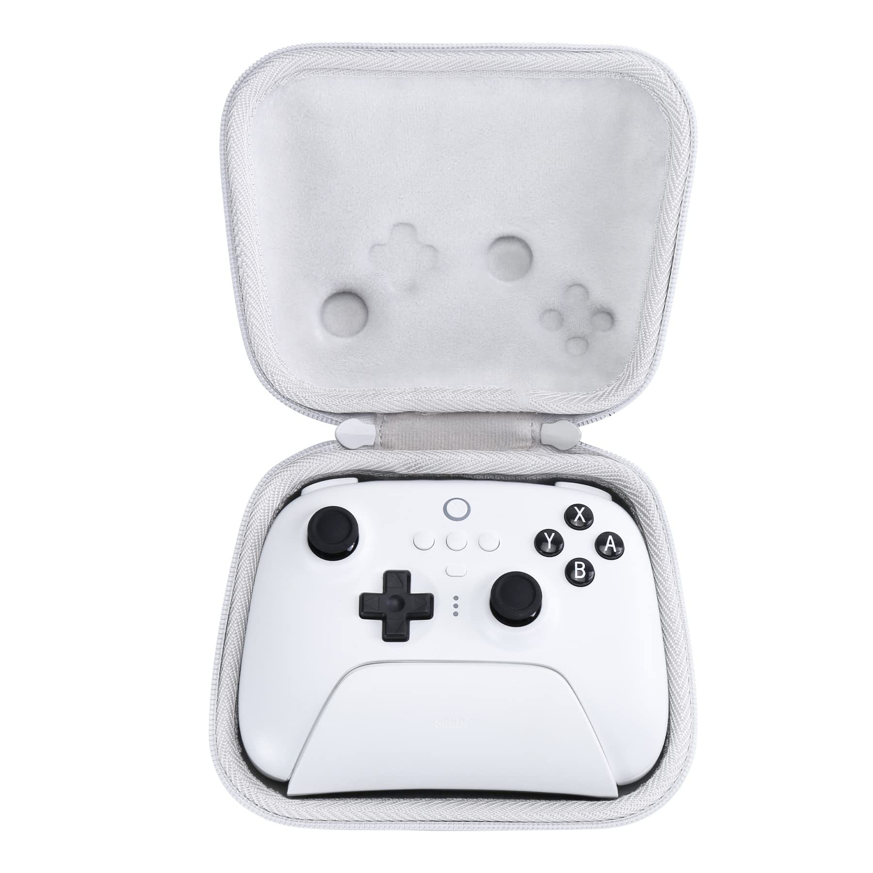 

Aenllosi Storage Case for 8bitdo Ultimate 2/Ultimate Wireless/Wired Controllers and Charging Dock, Off-White (Case Only)