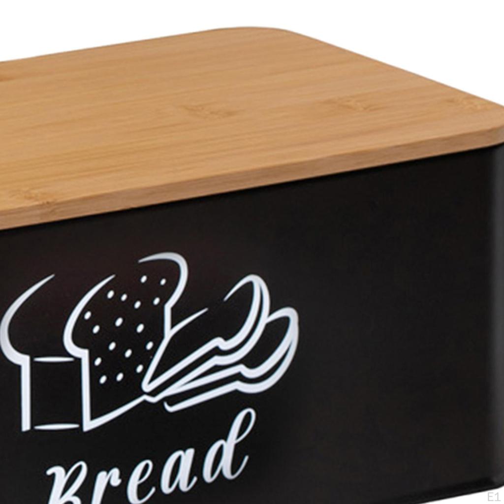 Brotaufbewahrungsbox mit Schneidebrett-Deckel zur Küchenorganisation