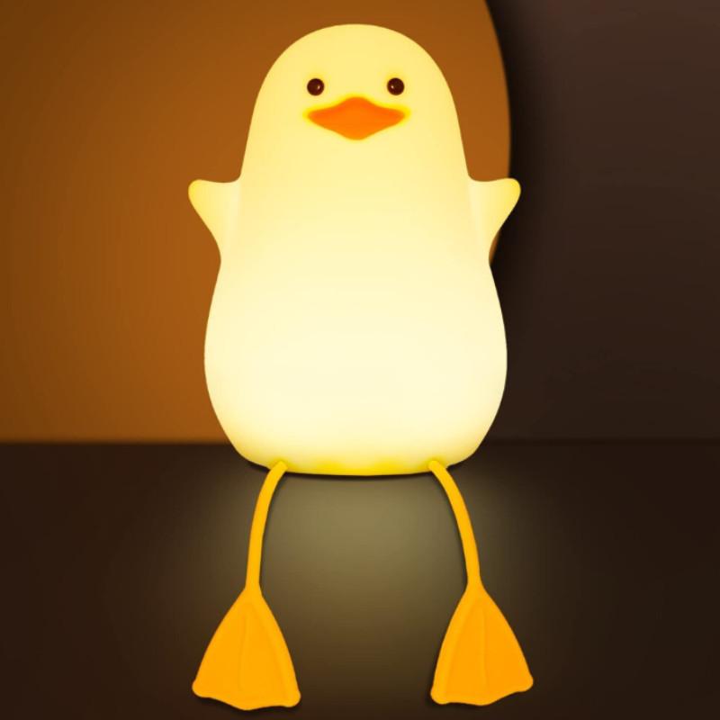 Charmante LED-Möwen-Nachtlampe Touch-Steuerung Cartoon-Stil Für Einzigartige Geschenke