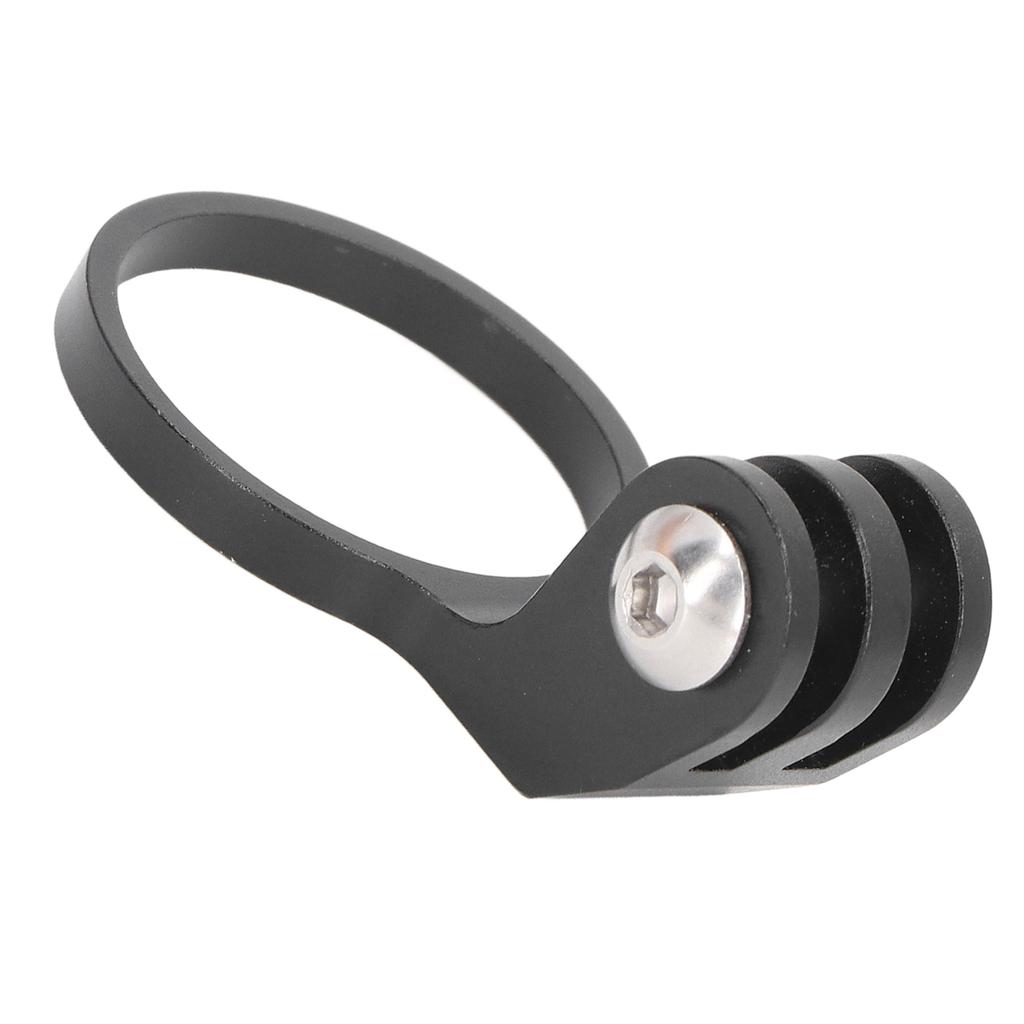 Bike Stem Mount Light Holder Aluminum 28.6mm Polished Angle Adjustable Bicycle Stem Action Camera Mount