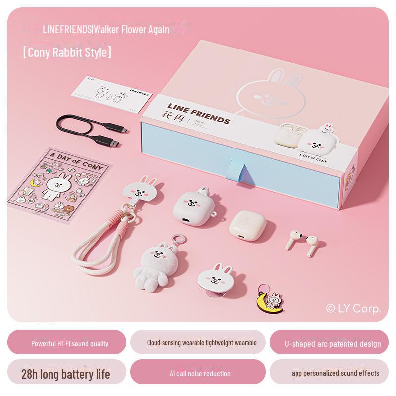 

Подарочный набор наушников EDIFIER x LINE FRIENDS