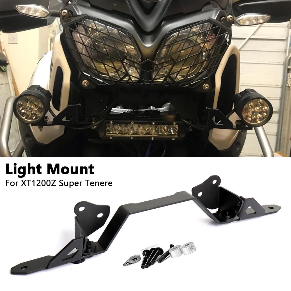 Auxiliary Bracket For Yamaha Super Tenere XT1200Z XTZ 1200 XT 1200 Z SpotLight Holder Fog Lamp Support Fog Light Mounting