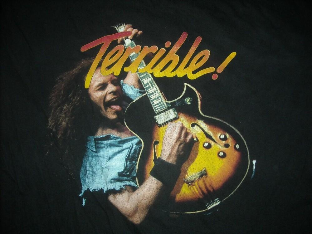 

90S TED NUGENT TERRIBLE Black Men S234XL Tshirt Unisex T-Shirt XL