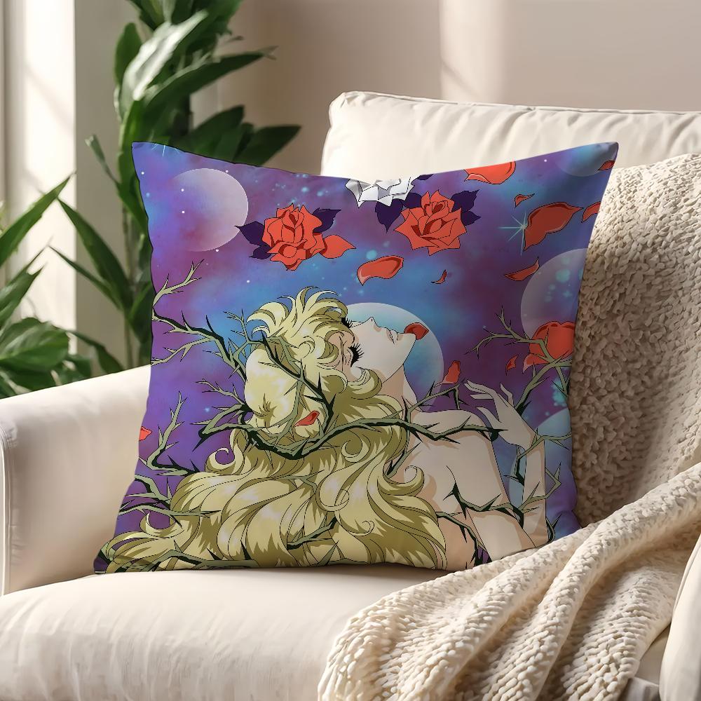 Manga Anime Die Rose von Versailles Lady Oscar Kissenbezug Für Kissen Druck Sofa Dekoration HomeRoom Büro NordischeEinfachheit