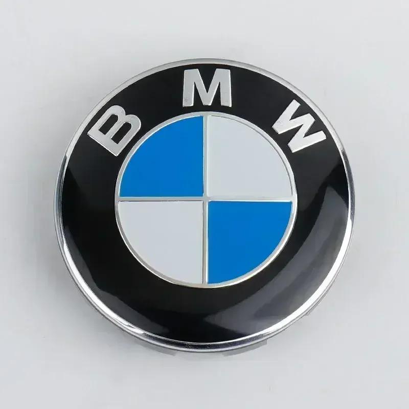 -4pcs 68MM Blue White 56MM Car Wheel Center Hup Caps Wheel Cover For BMW E36 E39 E46 E60 E90 E90 F10 F30 G20 G21 G30 G11 F15 X5