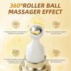 Caffeine Eye Cream, Under Eye Serum for Dark Circles, Puffiness & Wrinkles Fine Lines, Eye Roller Serum with 360 Massage Ball, Eye Treatment Balm for 
