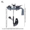 Paint Color Tool 1L/4L Paint Can Lid Mixer Handle ABS Paint Mix Cover Universal Mess-Free Coating Mixing Stirrer Paint