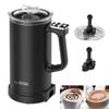 Milk Frother 11.8oz/350ml Electric and Steamer for Coffee Latte