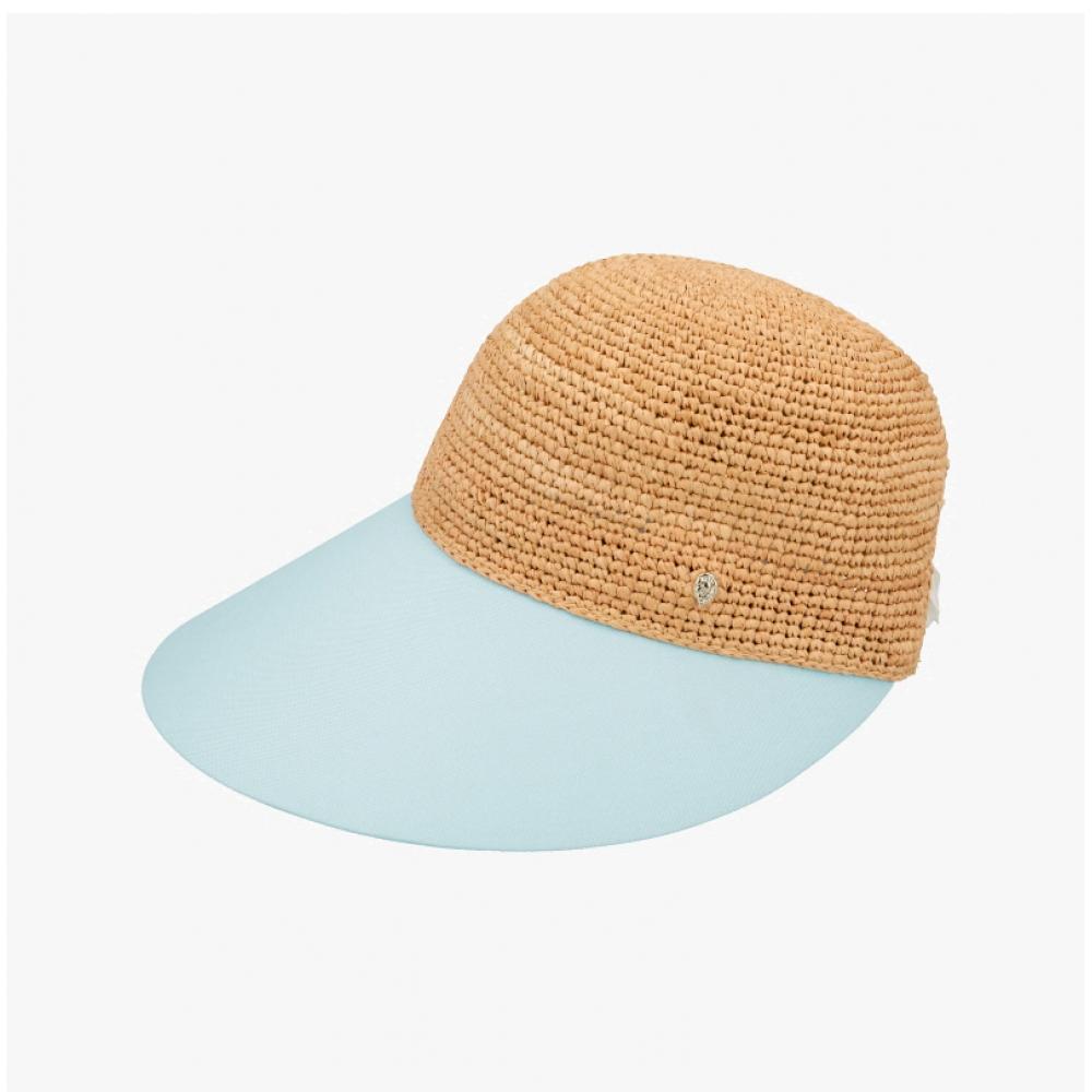 Helen Kaminski Blaze Natural Breeze White Visor Hat50530
