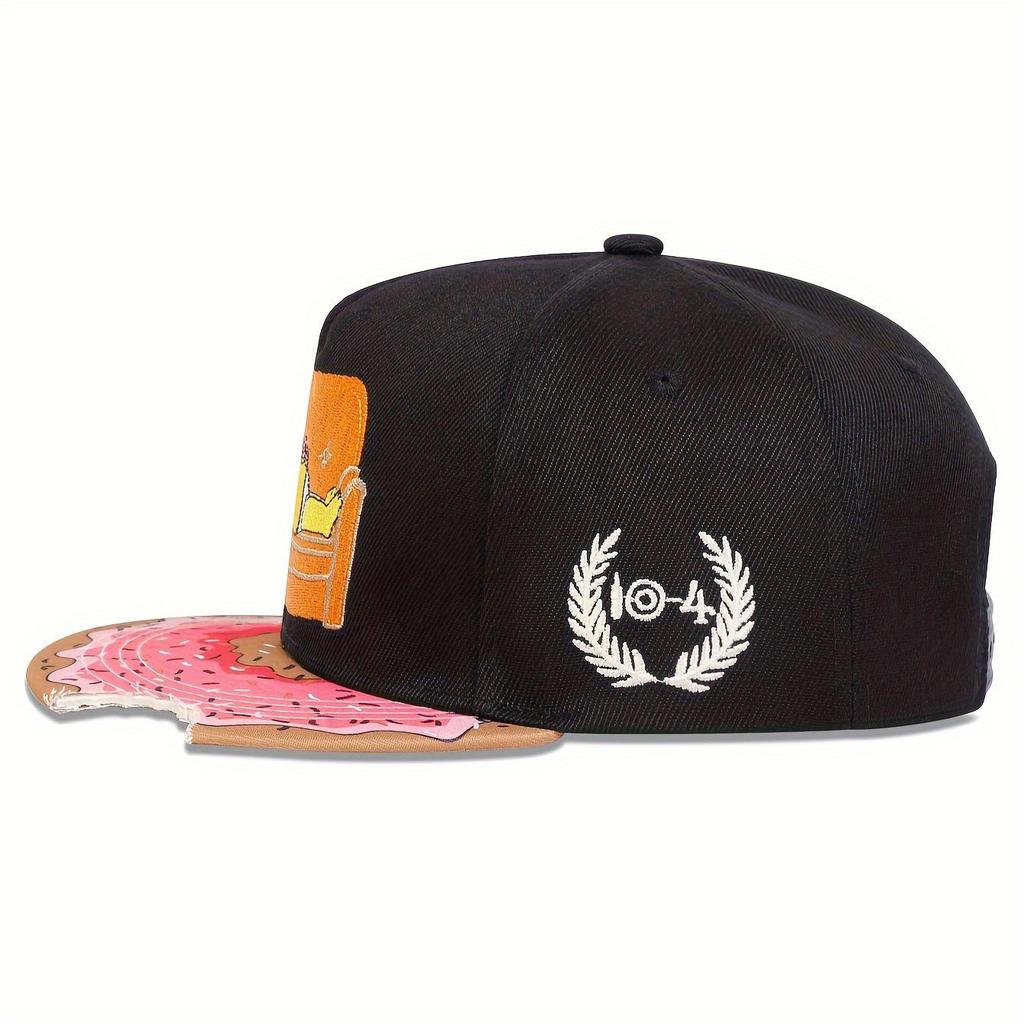 Anime Cartoon Hip Hop Sonnenschutz Flat Brim Duckbill Kappe