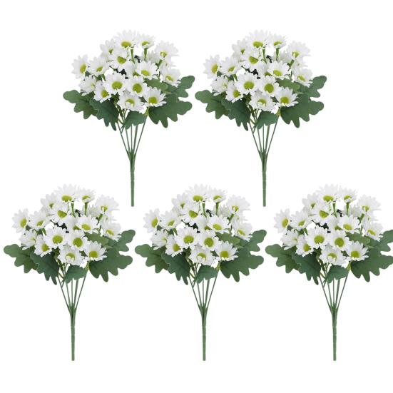 Künstliche Chrysanthemen Realistische Künstliche Herbstblumen UV-beständig Künstlicher Blumenstrauß Künstliche Chrysanthemen