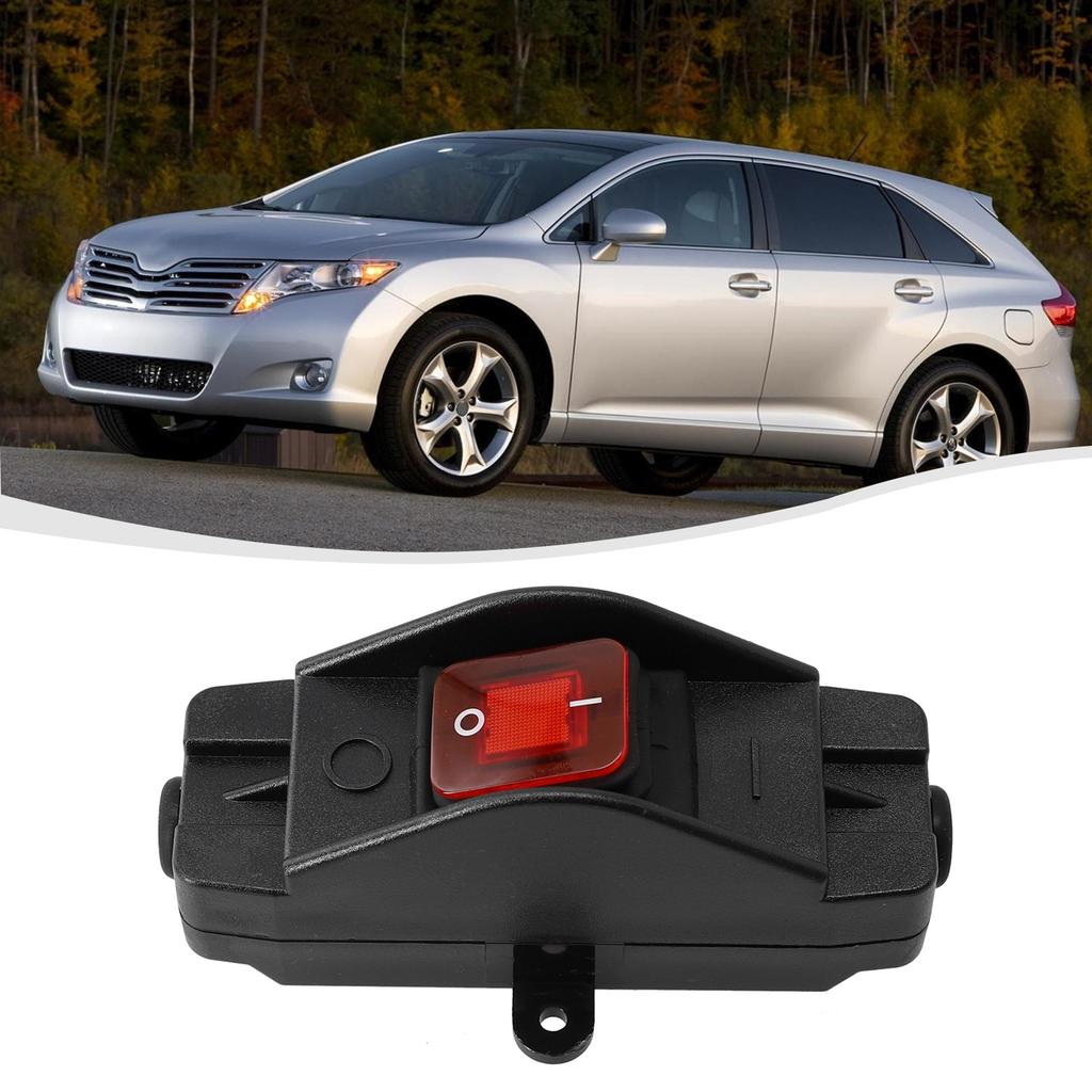 With Indicator Inline Cord Switch 30A Accessories Black