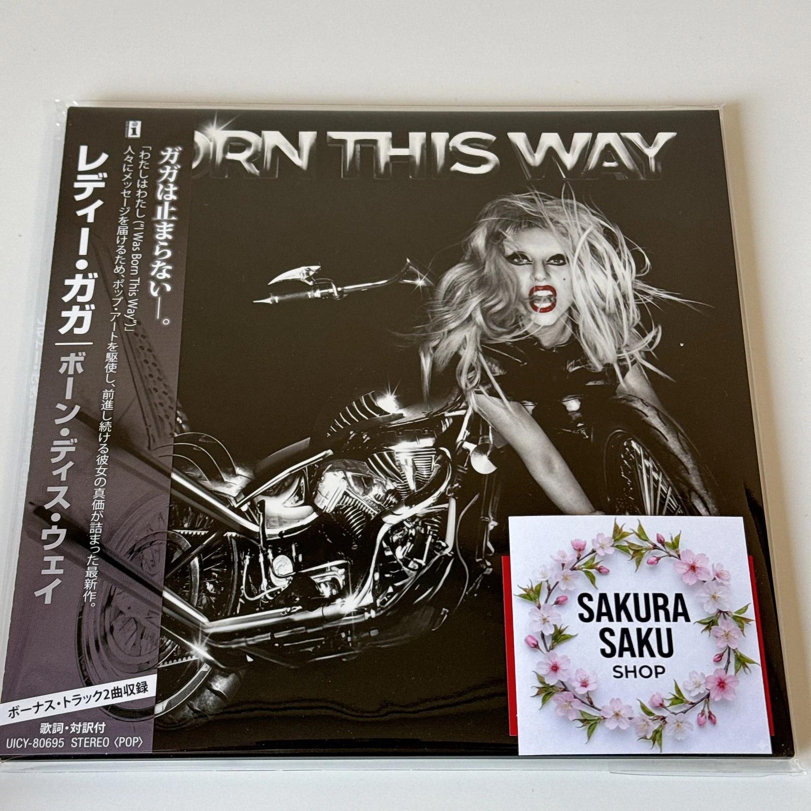 Lady Gaga Born This Way CD Bonus Track Japan Limited Edition Paper Sleeve OBI 4988031833186