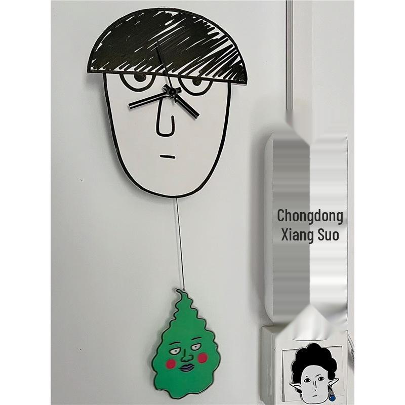 Mob Psycho 100 Fan Art Creative Clock - Kageyama Shigeo Design Other