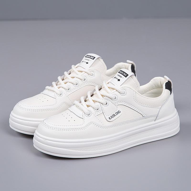 [Customization] Spring and Autumn non-slip versatile board shoes student Korean version soft-soled little white shoes fashionable and advanced women's