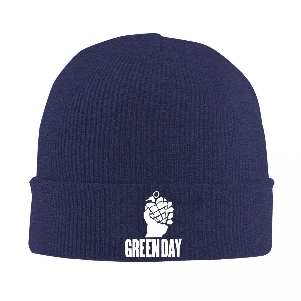 

2025 new Green Day Knit Hat Beanies Autumn Winter Hat Warm Unisex Hip Hop Cap Unisex WoUnisex