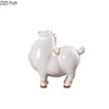 Minimalist Fat Horse Statue Room Aesthetics Ornaments Horse Ceramic Sculpture Living Room Decoration Crafts Vintage Home Decor