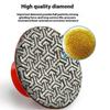 M10 M14 Gewinde 2'' 50mm Diamant Handpolieren Galvanisierte Schleifpads Schleifscheibe Für Glas Granit Marmor Beton