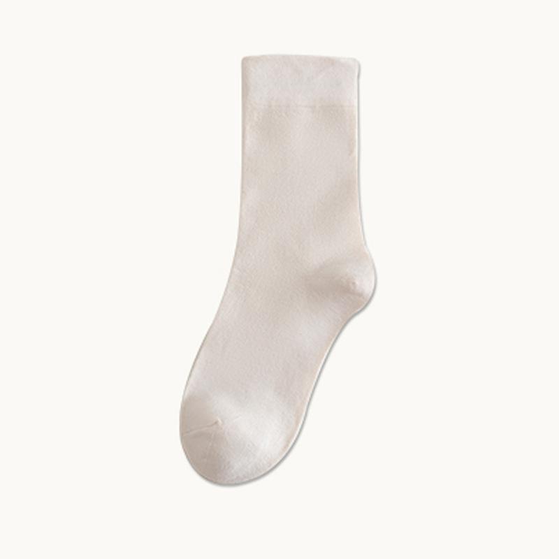 

Женские весенне-осенние спортивные бесшовные носки-гольфы однотонной расцветки 1 pair