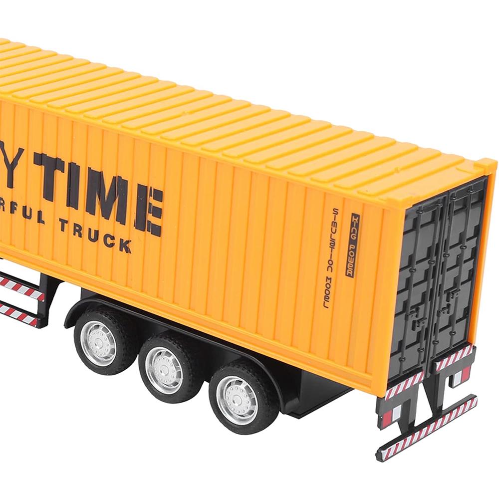 1/48 Crisis Detachable Pull Back Alloy Container Truck Toy, Construction Truck Model Toy, Simulation for Kids Birthday Gifts