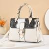 Bag 2025 New Splicing Crocodile Pattern Handbag Large-capacity High-quality Texture Single Shoulder Oblique Span Bag