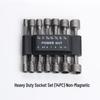 14-Piece Hex Socket & Electric Screwdriver Bit Set for Self-Tapping Screws