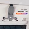Car Glasses Clip For Kia Sportage Ceed Picanto Rio ProCeed Optima K7 K5 K8 K3 Ray Sun Visor Leather Eyeglass Case Auto Interior