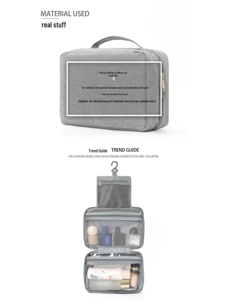 Feihong Multi-color Portable Toiletry and Makeup Bag with Wet/Dry Separation