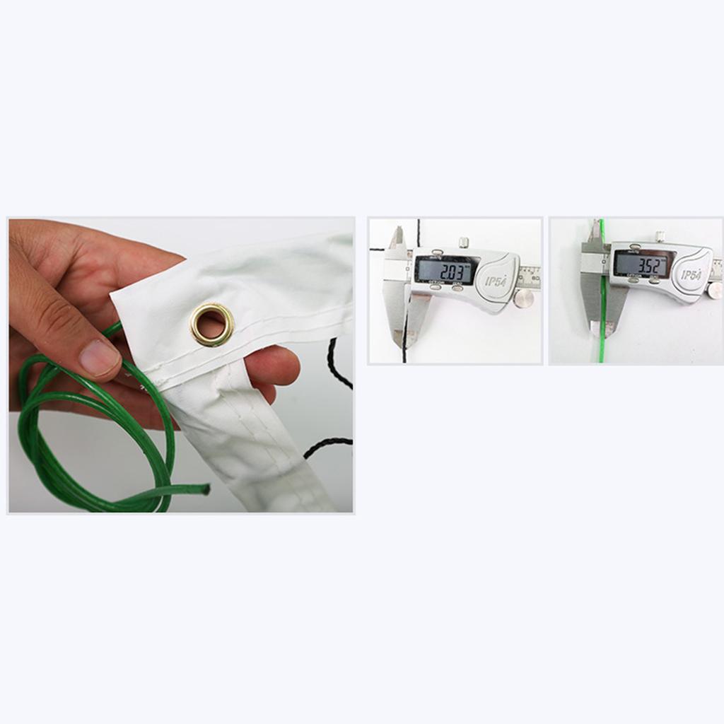 Volleyball Net PE Net Cable Volleyball Net with 4 Sides Polyester Edging for Outdoor Beach