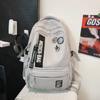 Female Large Capacity Backpack Letter Print College Style Student Waterproof Schoolbag Male Travel Backpack