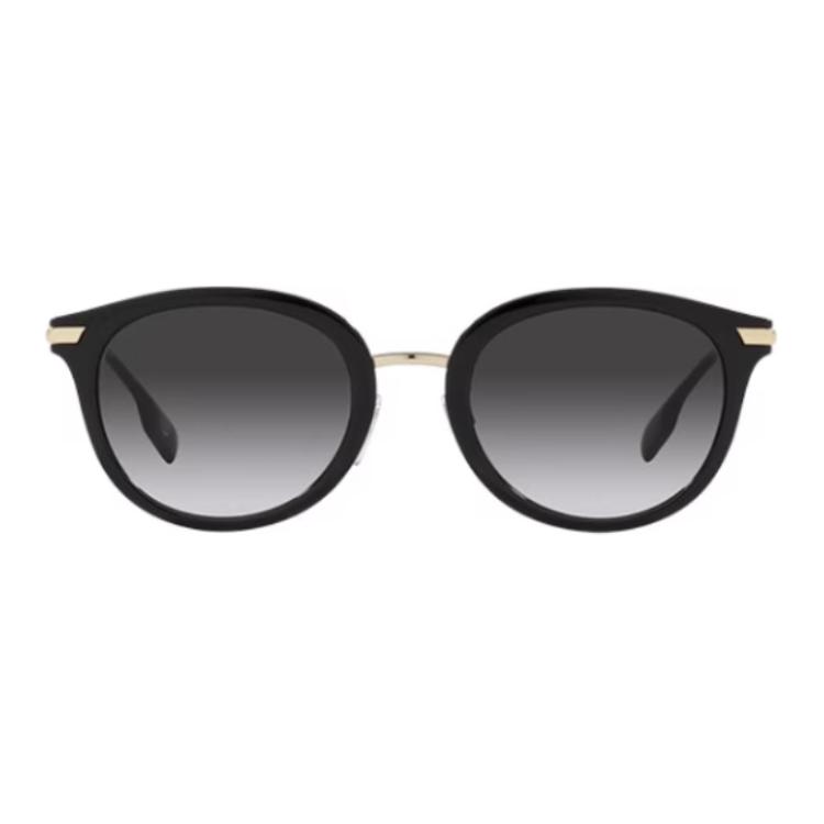 Burberry Logo Arm Nylon Oval Sunglasses Women sunglasses Multicolor 0BE4398D
